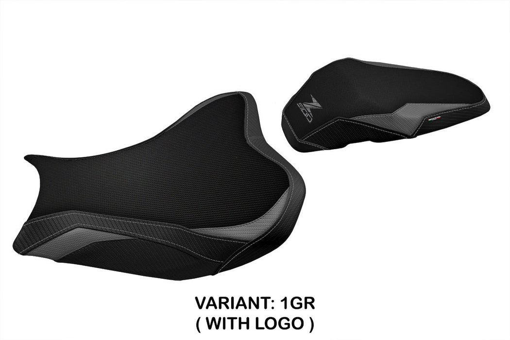 Kawasaki Z900 2017-2023 Seat Cover Tappezzeria Italia in Grey and Black