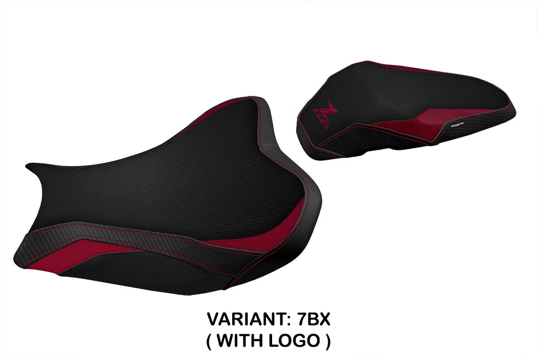 Kawasaki Z900 2017-2023 Seat Cover Tappezzeria Italia in Bordeaux Black