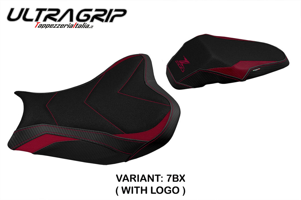 Kawasaki Z900 2017-2023 Seat Cover Tappezzeria Italia Ultragrip in Bordeaux Black