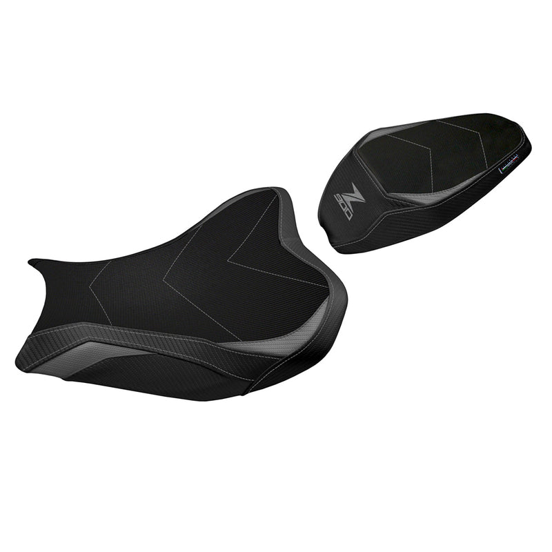 Kawasaki Z900 2017-2023 Seat Cover Tappezzeria Italia Comfort in Grey and Black