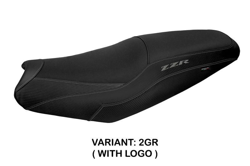 Kawasaki ZX14R 2006-2023 Seat Cover Tappezzeria Grey Black
