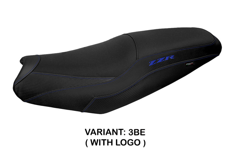Kawasaki ZX14R 2006-2023 Seat Cover Tappezzeria Blue Black