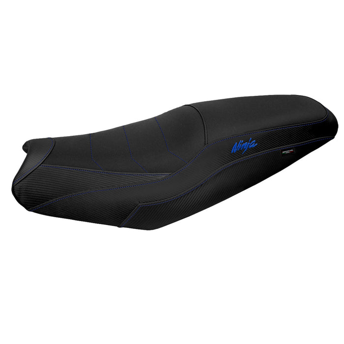 Kawasaki ZX14R 2012-2024 Seat Cover Tappezzeria Comfort Blue