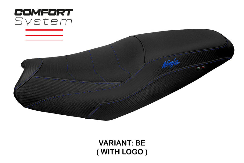 Kawasaki ZX14R 2012-2024 Seat Cover Tappezzeria Comfort Blue