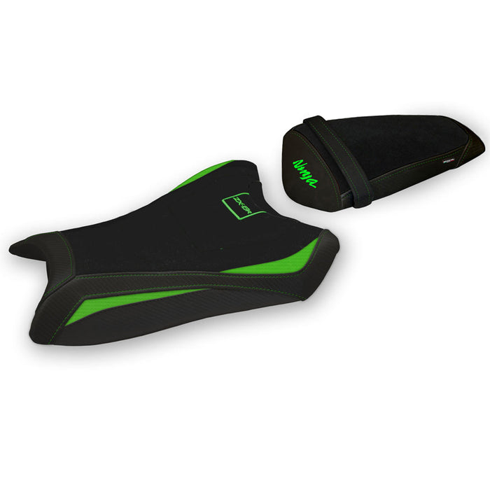 Kawasaki Ninja ZX10R 2011-2015 Seat Cover Tappezzeria Italia in Green