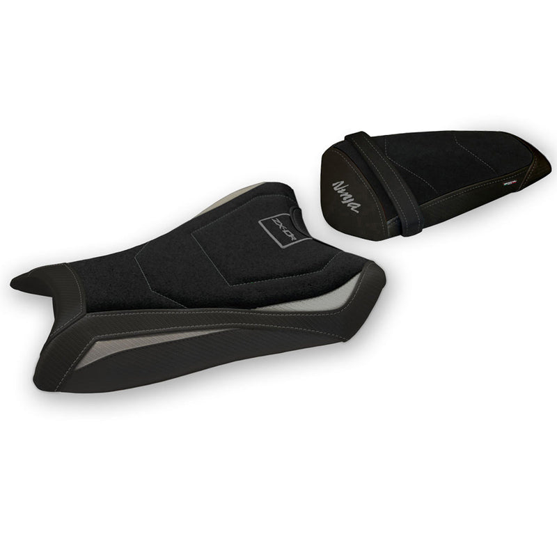 Kawasaki Ninja ZX10R 2011-2015 Seat Cover Tappezzeria Italia Ultragrip in Grey