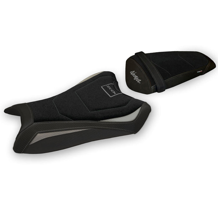 Kawasaki Ninja ZX10R 2011-2015 Seat Cover Tappezzeria Italia Ultragrip in Grey