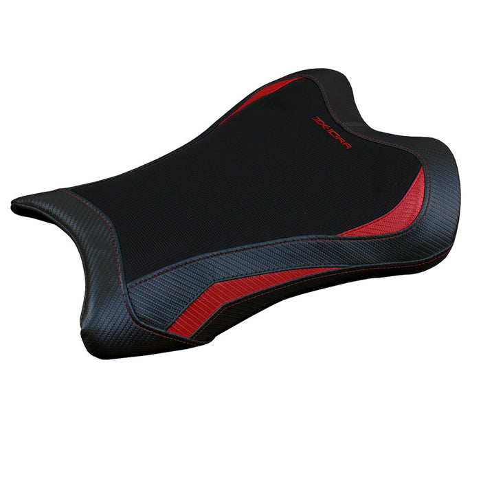 Kawasaki Ninja ZX10RR 2021-2024 Seat Cover Tappezzeria Italia in Red and Black