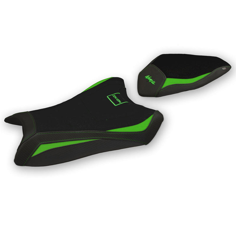 Kawasaki Ninja ZX10R 2016-2020 Seat Cover Tappezzeria Italia Green Black