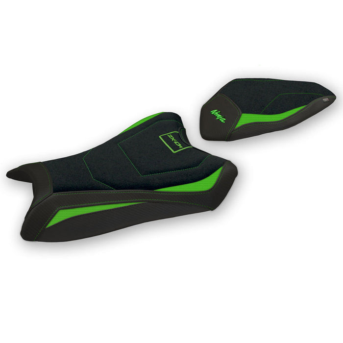 Kawasaki Ninja ZX10R 2016-2020 Seat Cover Tappezzeria Italia Ultragrip in Green