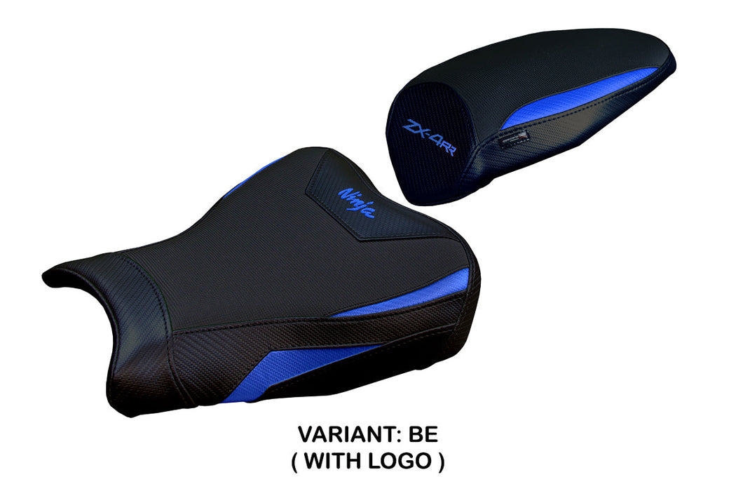Kawasaki ZX4RR 2023 2024 Seat Cover Tappezzeria Italia in Blue and Black