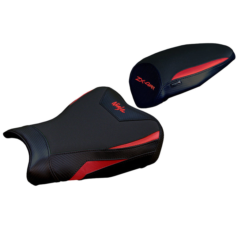Kawasaki ZX4RR 2023 2024 Seat Cover Tappezzeria Italia in Red and Black