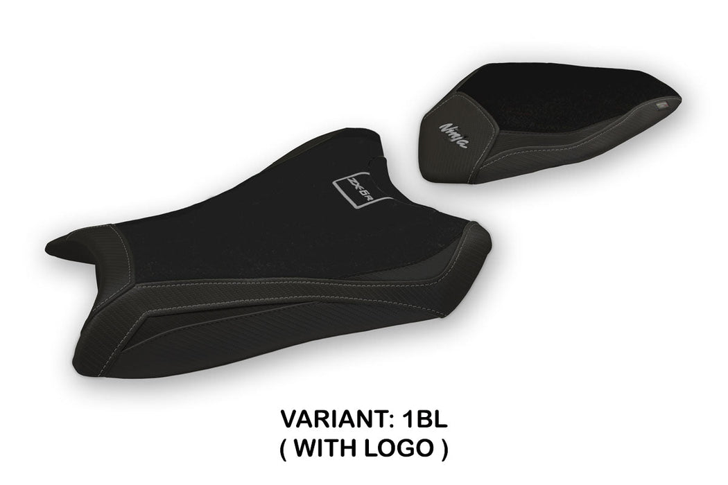 Kawasaki Ninja ZX6R 2019-2024 Seat Cover Tappezzeria Italia in Black
