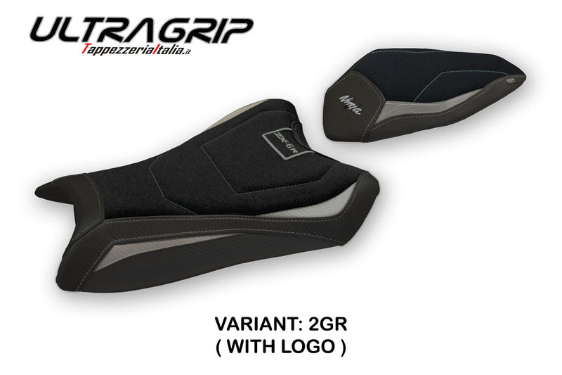 Kawasaki Ninja ZX6R 2019-2024 Seat Cover Tappezzeria Italia Ultragrip in Grey