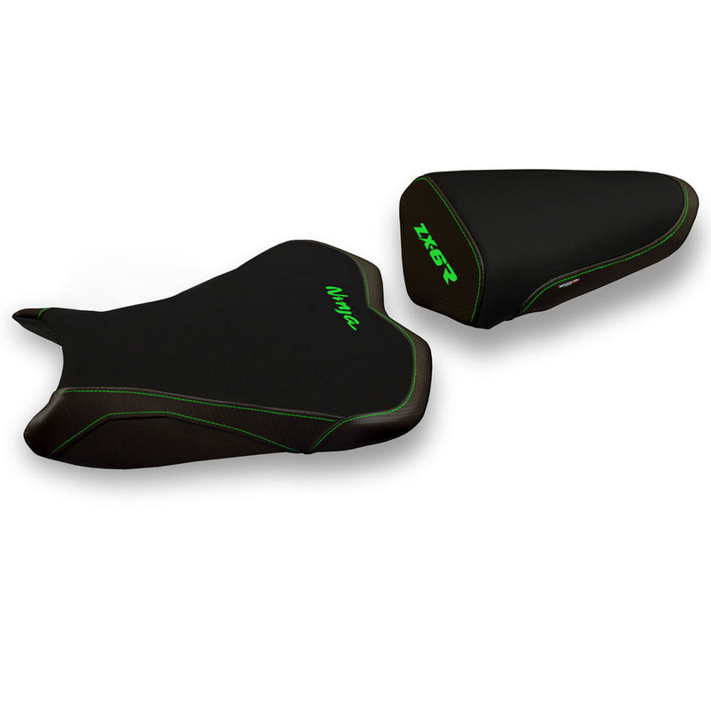 Kawasaki Ninja ZX6R 2013-2018 Seat Cover Tappezzeria Italia in Black