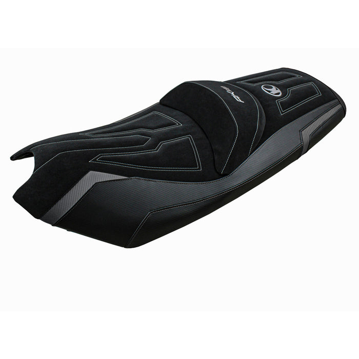 Kymco AK 550 2017-2024 Seat Cover Tappezzeria Italia in Grey and Black