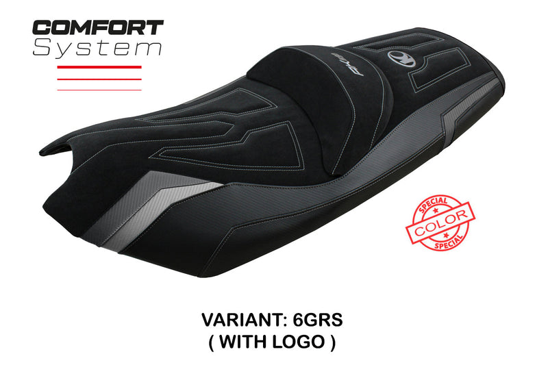 Kymco AK 550 2017-2024 Seat Cover Tappezzeria Italia Comfort in Black