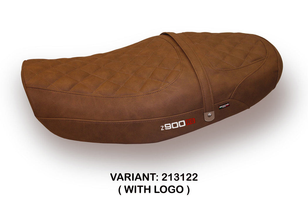 Kawasaki Z900RS 2018-2024 Seat Cover Tappezzeria Leather Brown
