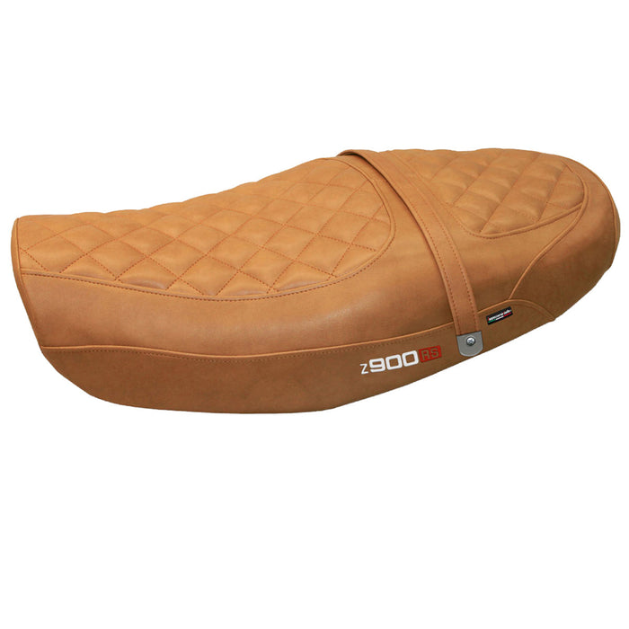 Kawasaki Z900RS 2018-2024 Seat Cover Tappezzeria Comfort Leather Camel
