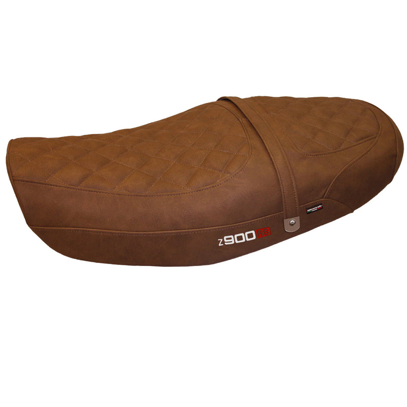 Kawasaki Z900RS 2018-2024 Seat Cover Tappezzeria Comfort Leather Brown
