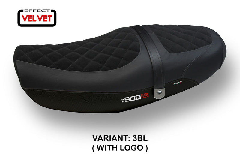 Kawasaki Z900RS 2018-2024 Seat Cover Tappezzeria Velvet Black