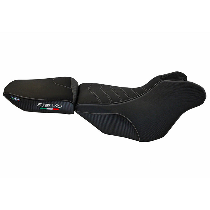 Moto Guzzi Stelvio 1200 2008-2016 Seat Cover Tappezzeria Italia Comfort in Black