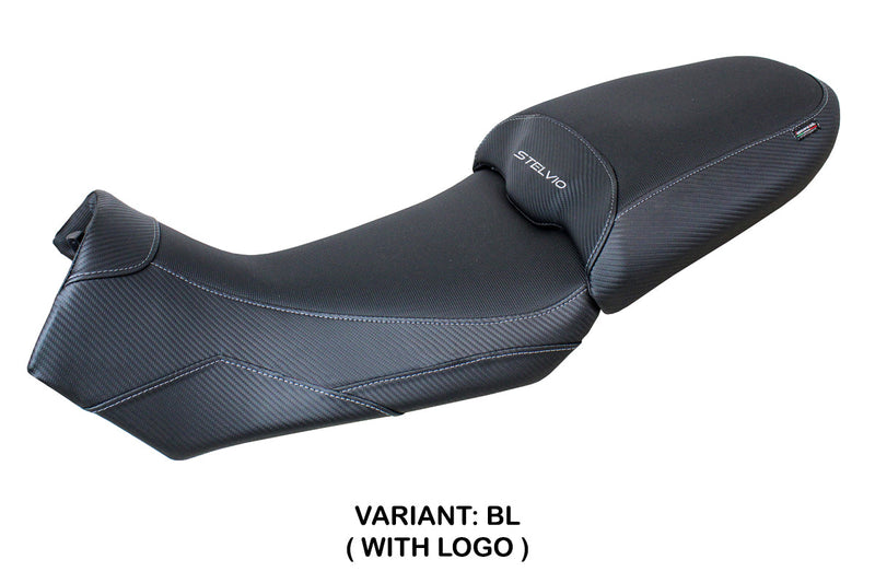 Moto Guzzi Stelvio 1000 2024 Seat Cover Tappezzeria Italia in Black