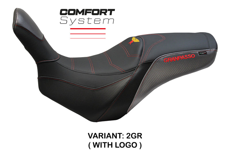 Moto Morini Granpasso 2008-2020 Seat Cover Tappezzeria Italia Comfort in Grey