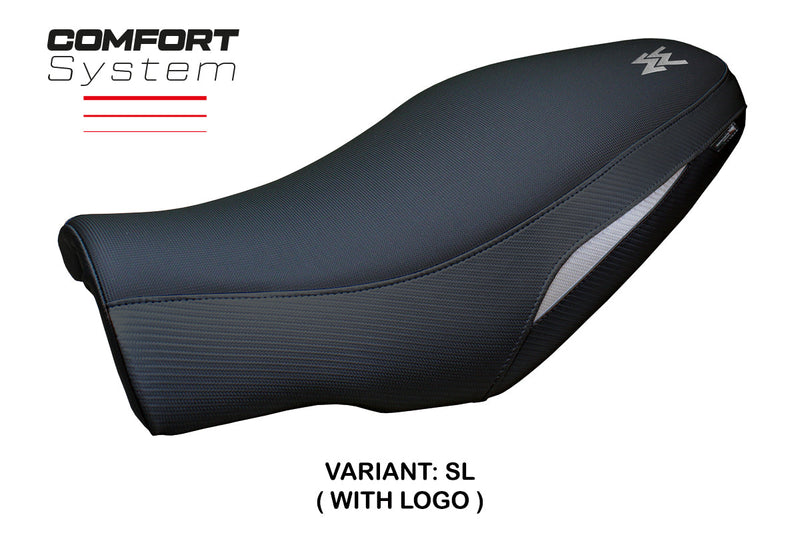 Moto Morini Seiemmezzo 2022-2024 Seat Cover Tappezzeria Italia Comfort in Silver