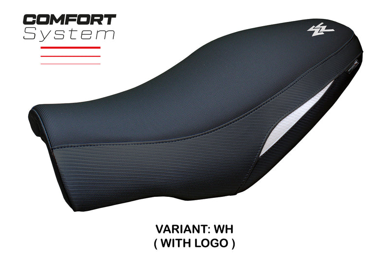 Moto Morini Seiemmezzo 2022-2024 Seat Cover Tappezzeria Italia Comfort in White