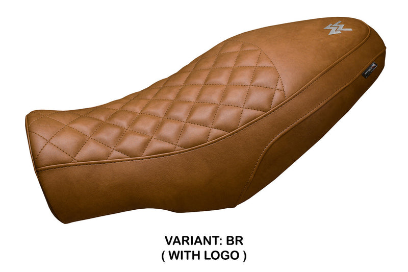 Moto Morini Seiemmezzo 2022-2024 Seat Cover Tappezzeria Italia in Vintage Brown
