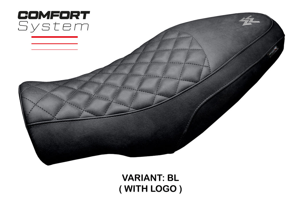 Moto Morini Seiemmezzo 2022-2024 Seat Cover Tappezzeria Italia Comfort in Vintage Black