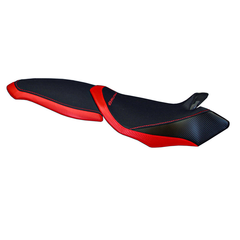 MV Agusta Brutale 990R 1078R 1090RR 2007-2015 Seat Cover Tappezzeria in White Red and Black