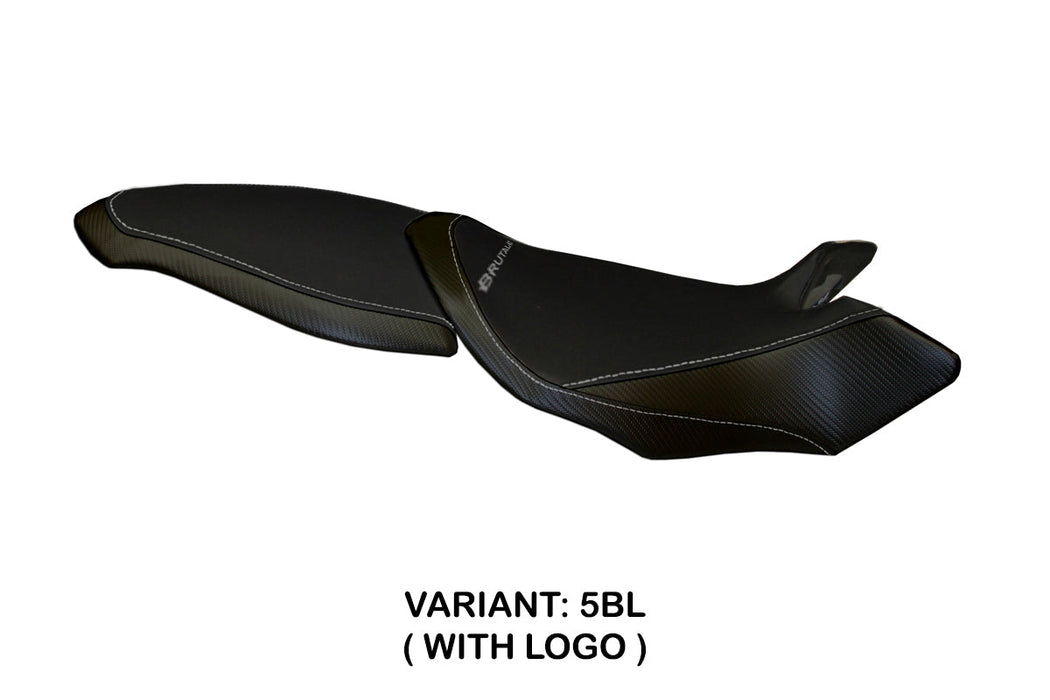 MV Agusta Brutale 990R 1078R 1090RR 2007-2015 Seat Cover Tappezzeria in White and Black