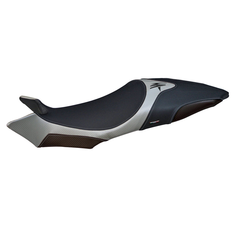 MV Agusta Brutale 920 1090 1090R 2009-2015 Seat Cover Tappezzeria Italia in Silver and Black
