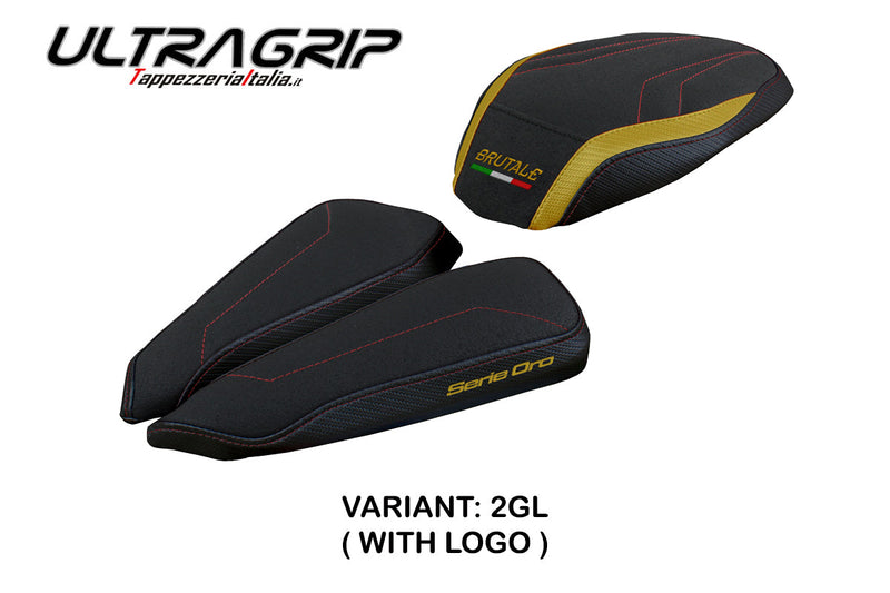 MV Agusta Brutale 1000RR 2020-2024 Seat Cover Tappezzeria Italia Ultragrip in Gold