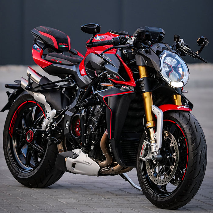 MV Agusta Brutale 1000RR 2020-2024 Seat Cover Tappezzeria Italia Comfort in Black