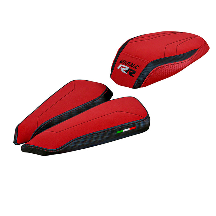 MV Agusta Brutale 1000RR 2020-2024 Seat Cover Tappezzeria Italia Comfort in Black and Red