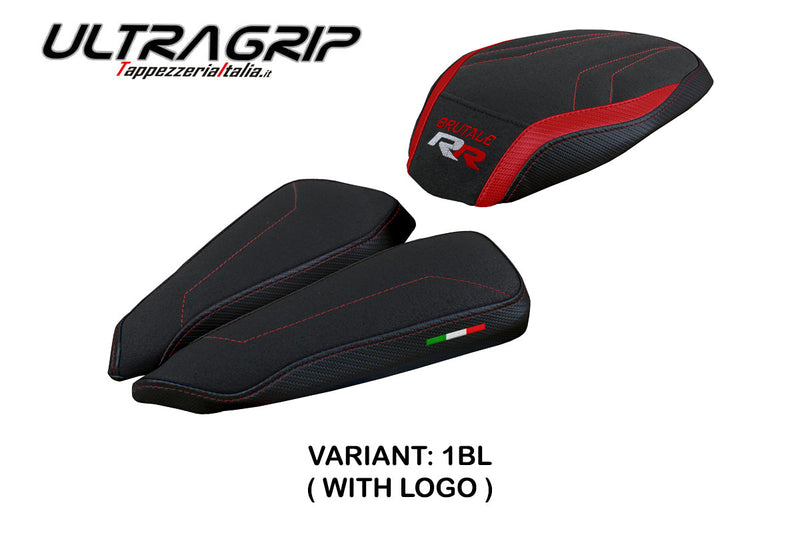 MV Agusta Brutale 1000RR 2020-2024 Seat Cover Tappezzeria Italia Ultragrip in Black