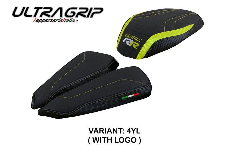 MV Agusta Brutale 1000RR 2020-2024 Seat Cover Tappezzeria Italia Ultragrip in Yellow