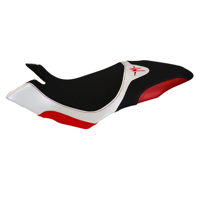 MV Agusta Dragster 800 2014-2018 Seat Cover Tappezzeria Italia in White and Red