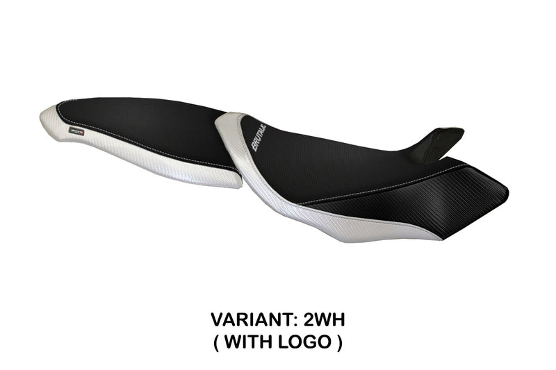 MV Agusta Brutale 750 910 989 2004-2011 Seat Cover Tappezzeria Italia in White