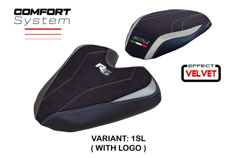 MV Agusta Brutale 1000RS 2021-2024 Seat Cover Tappezzeria Comfort in Silver