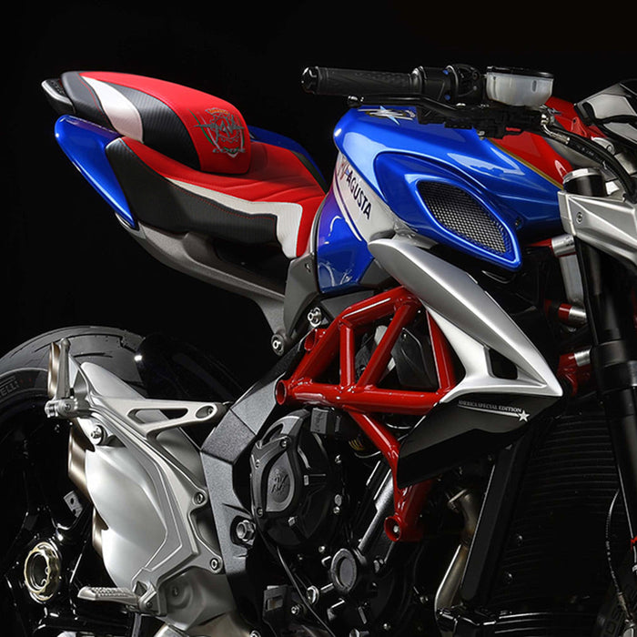 MV Agusta Brutale 800 2016-2024 Seat Cover Tappezzeria Italia in Red SE