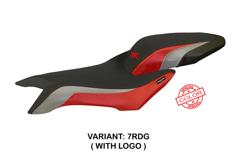 MV Agusta Brutale 800 2016-2024 Seat Cover Tappezzeria Italia in Red and Grey