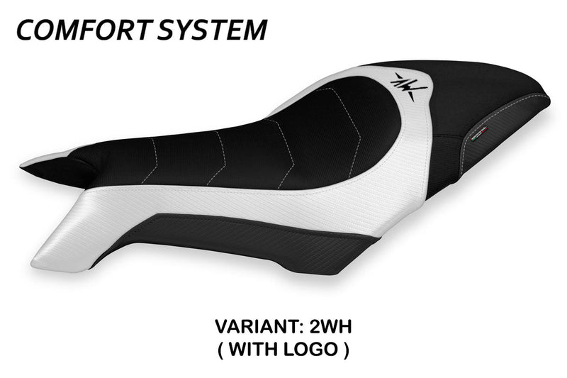 MV Agusta Dragster 800 2019-2024 Seat Cover Tappezzeria Comfort in White