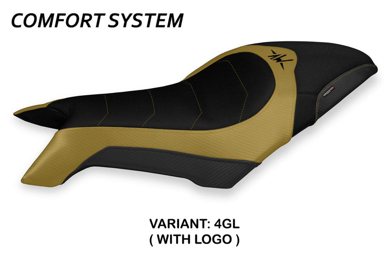 MV Agusta Dragster 800 2019-2024 Seat Cover Tappezzeria Comfort in Gold
