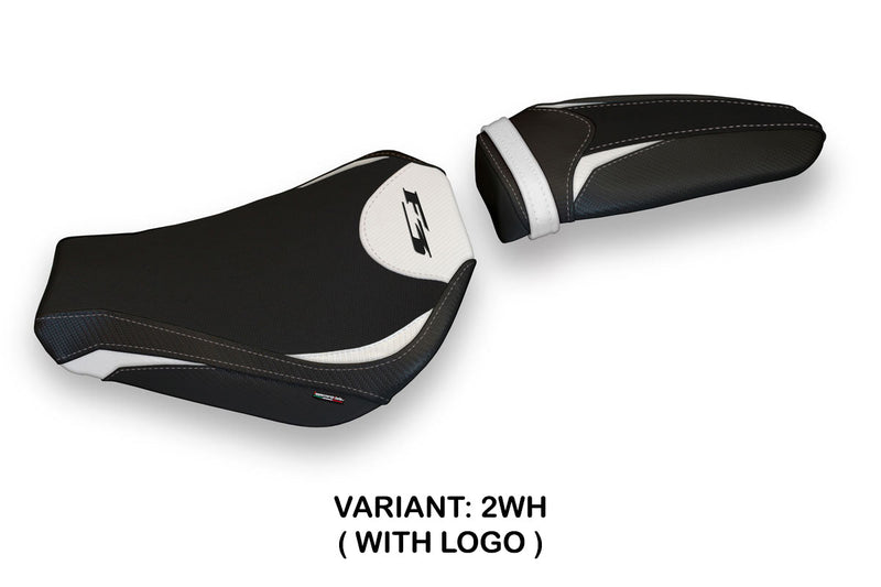 MV Agusta F3 2012-2024 Seat Cover Tappezzeria Italia in White and Black