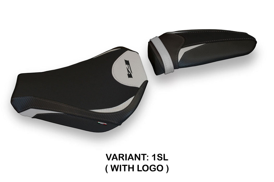 MV Agusta F4 2010-2020 Seat Cover Tappezzeria Italia in Silver and Black