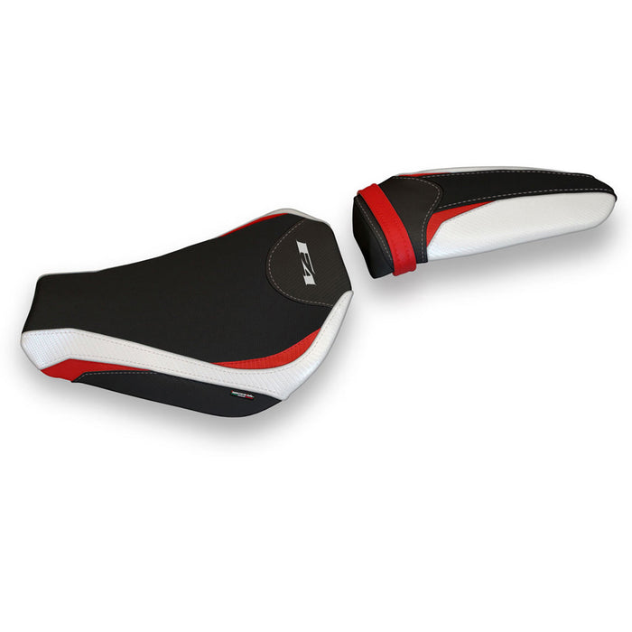 MV Agusta F4 2010-2020 Seat Cover Tappezzeria Italia in White and Red SE
